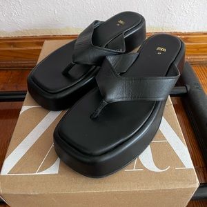ZARA Women’s Black Sandals EU 37
